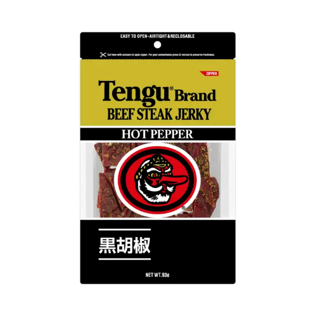 テング ビーフステーキジャーキー 黒胡椒 93 g – 酒庫住田屋オンライン