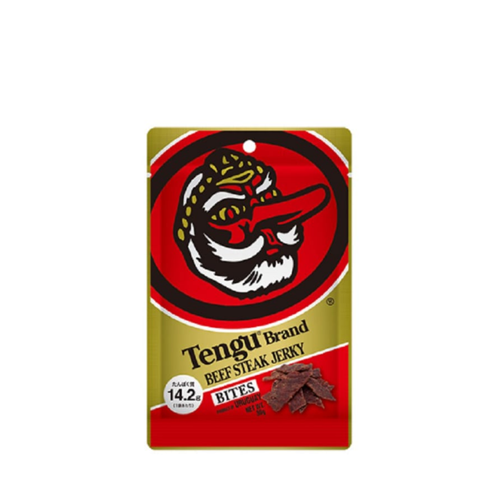 テング ビーフステーキジャーキー バイツ 30g