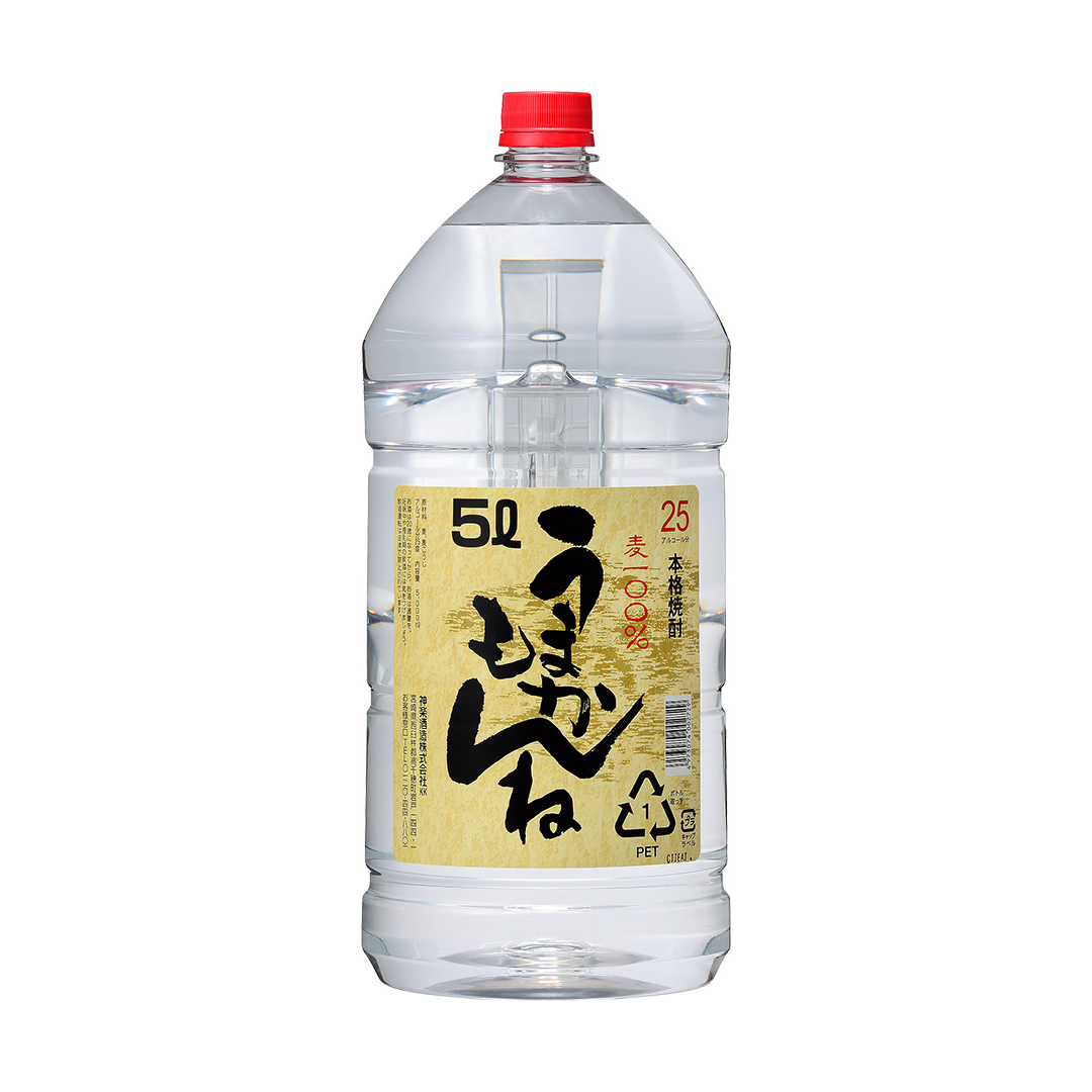 うまかもんね 麦25度 5000ml