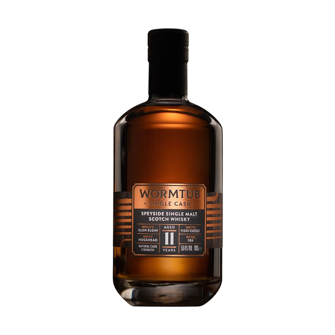 ワームタブ シングルカスク グレンエルギン 11年 59.4% 700ml
