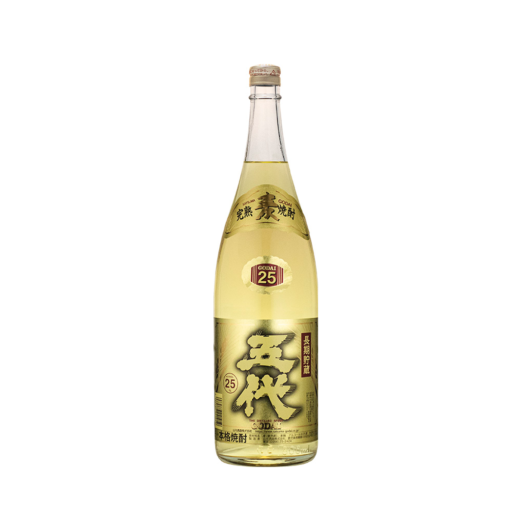 五代麦長期貯蔵酒 25度 1800ml 瓶