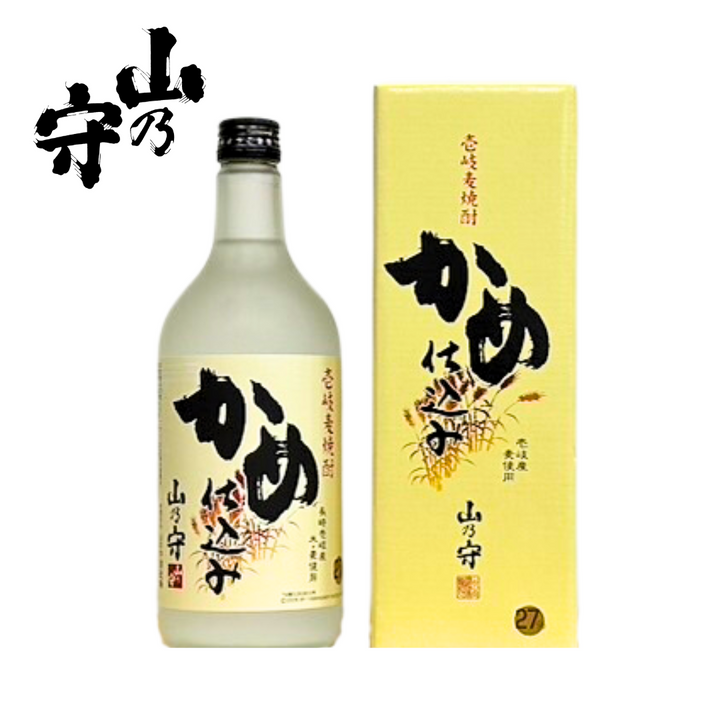 【壱岐焼酎】山の守酒造場 山乃守 かめ仕込み 18年貯蔵 27度 720ml