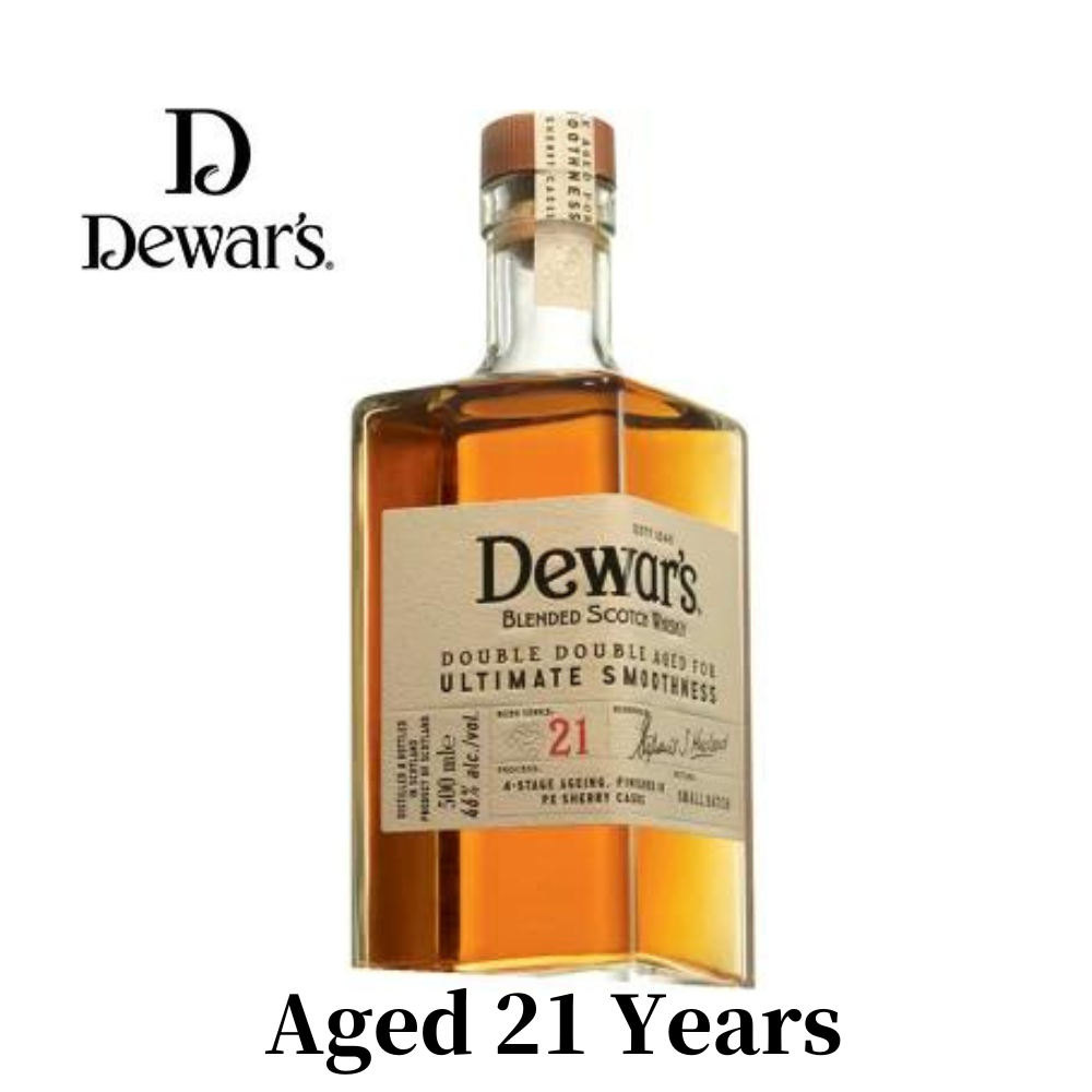 デュワーズ ダブルダブル 21年 46度 500ml 瓶 数量限定】デュワーズ ダブルダブル 21年 46度 500ml [ギフトBox入り