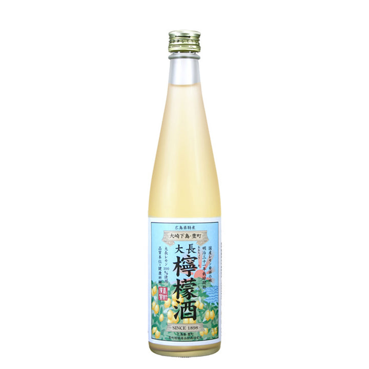 中尾醸造　大長檸檬酒 《瓶500ml×1本》｜国産レモン発祥の地・大長レモンを100％使用
