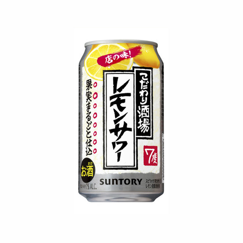 【サントリー】こだわりの酒場のレモンサワー 7%《缶／350ml（24本入）》